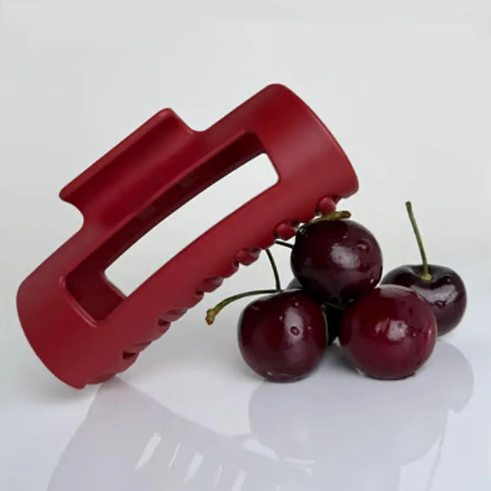 4-1PCS Soft Hair Claw Cloud Clips Elastic Fashion Shark Cozy Clip Flexible Unsnappable Claw Clips Summer Beach Hair Accessories